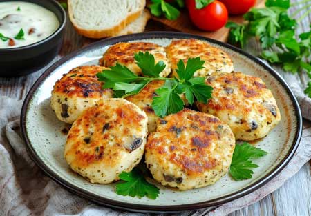 Приготовление куриного фарша для котлет