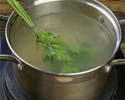Куриный суп с плавленым сыром